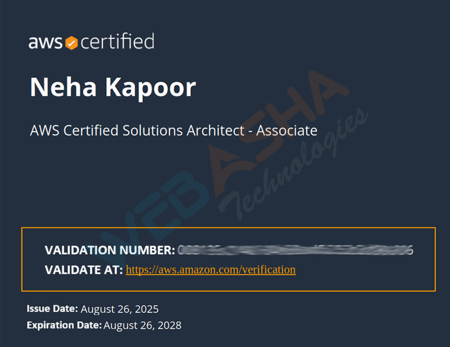Certified Candidate 5