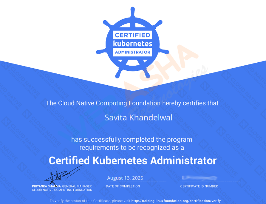 Certified Candidate 2