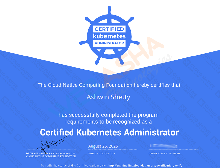 Certified Candidate 5