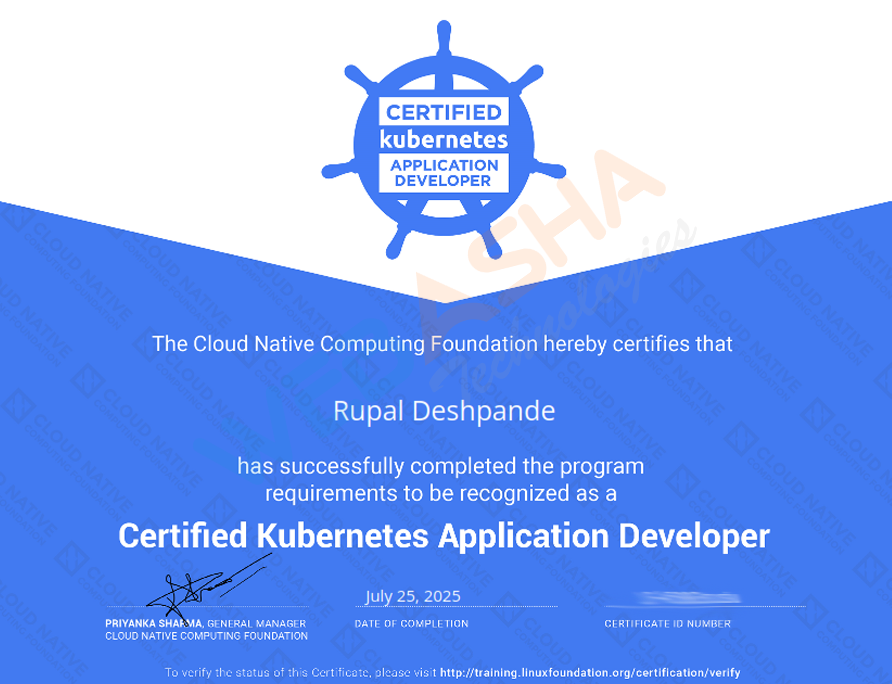 Certified Candidate 5