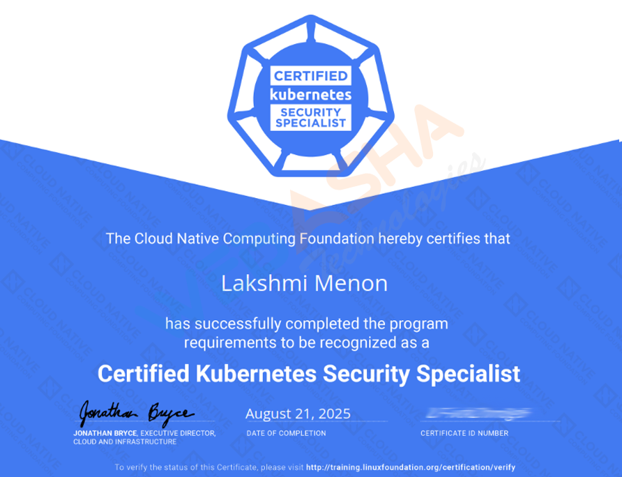 Certified Candidate 2