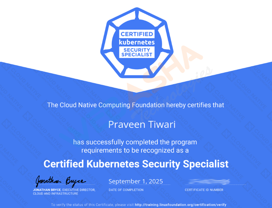 Certified Candidate 3