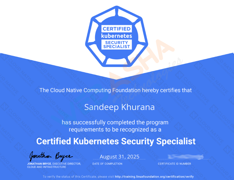 Certified Candidate 5