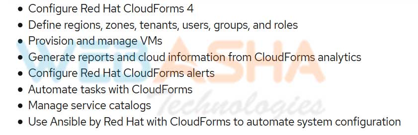 Red Hat CloudForms Hybrid Cloud Management CL220